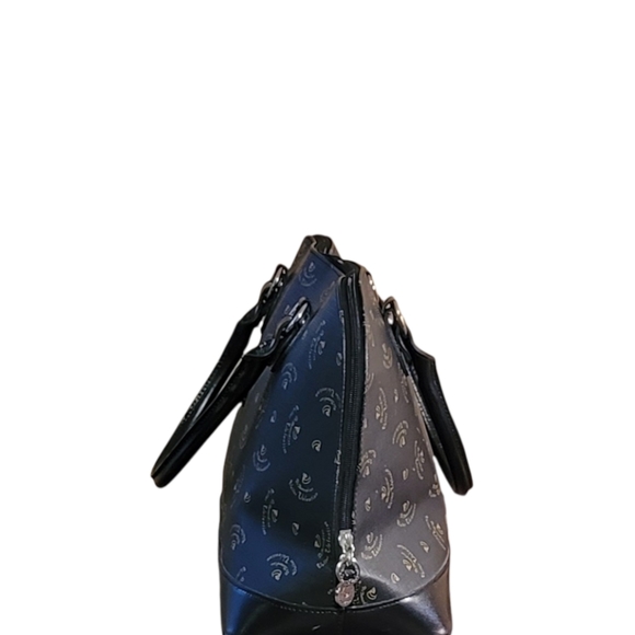 Women Vintage Large Bucket Purse By Walter Valentino/ Women Designer Purses/ Wom - Picture 5 of 8